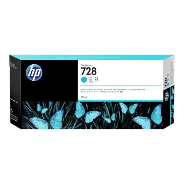 Tinta HP F9K17A (728) Cyan 300ML