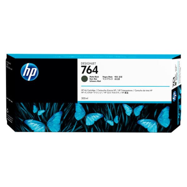 Tinta Hp C1Q16A DesignJet (764A) Matte Black