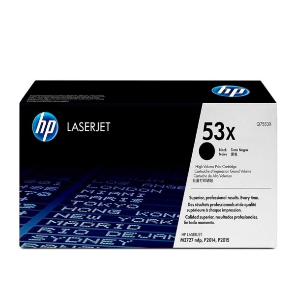 Toner Hp 53X (Q7553X) Negro