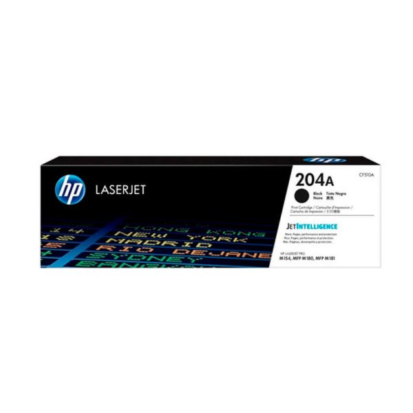 Toner HP 204A (CF510A) Negro