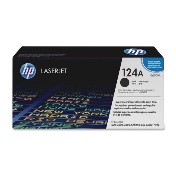 Toner Hp 124A (Q6000A) Negro