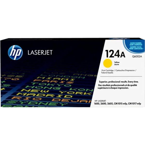 Toner Hp 124A (Q6002A) Yellow