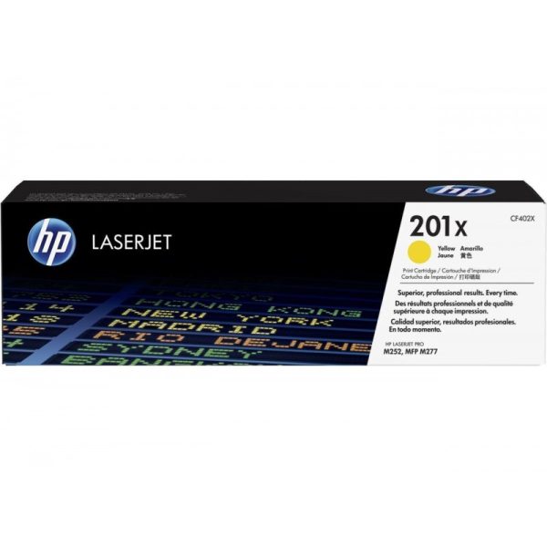 Toner Hp 201X (CF402X) Yellow